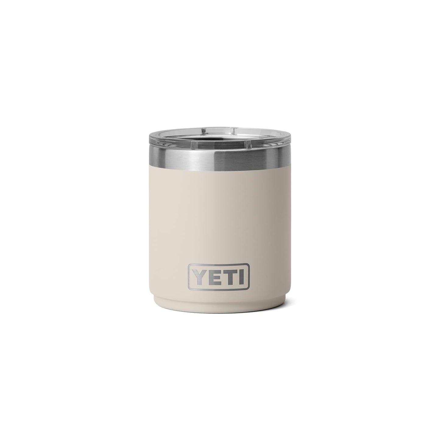 YETI Rambler 10 oz Stackable Lowball 2.0, Vacuum Insulated, Stainless Steel with MagSlider Lid, Stainless