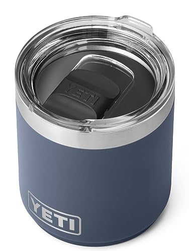YETI Rambler 10 oz Stackable Lowball 2.0, Vacuum Insulated, Stainless Steel with MagSlider Lid, Stainless
