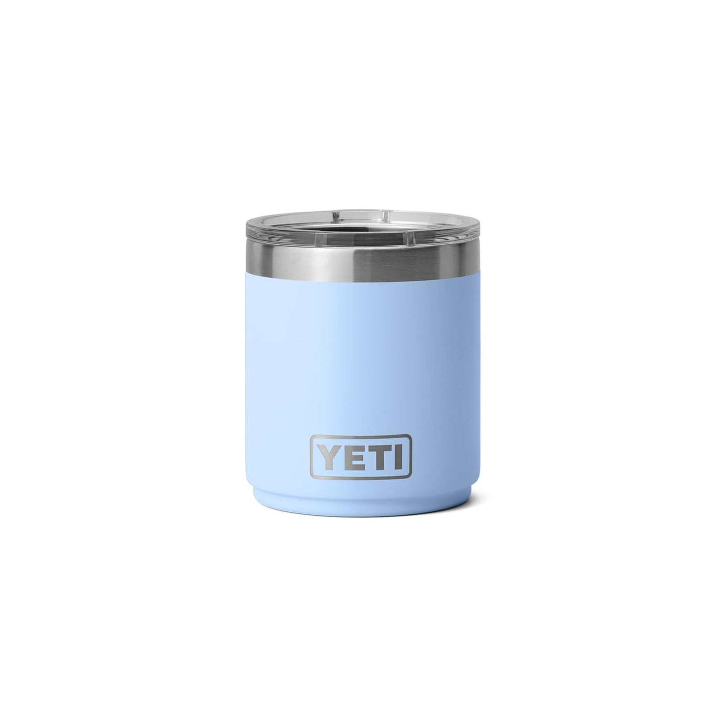 YETI Rambler 10 oz Stackable Lowball 2.0, Vacuum Insulated, Stainless Steel with MagSlider Lid, Stainless