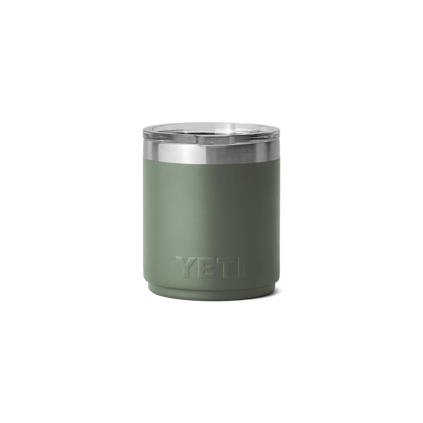 YETI Rambler 10 oz Stackable Lowball 2.0, Vacuum Insulated, Stainless Steel with MagSlider Lid, Stainless