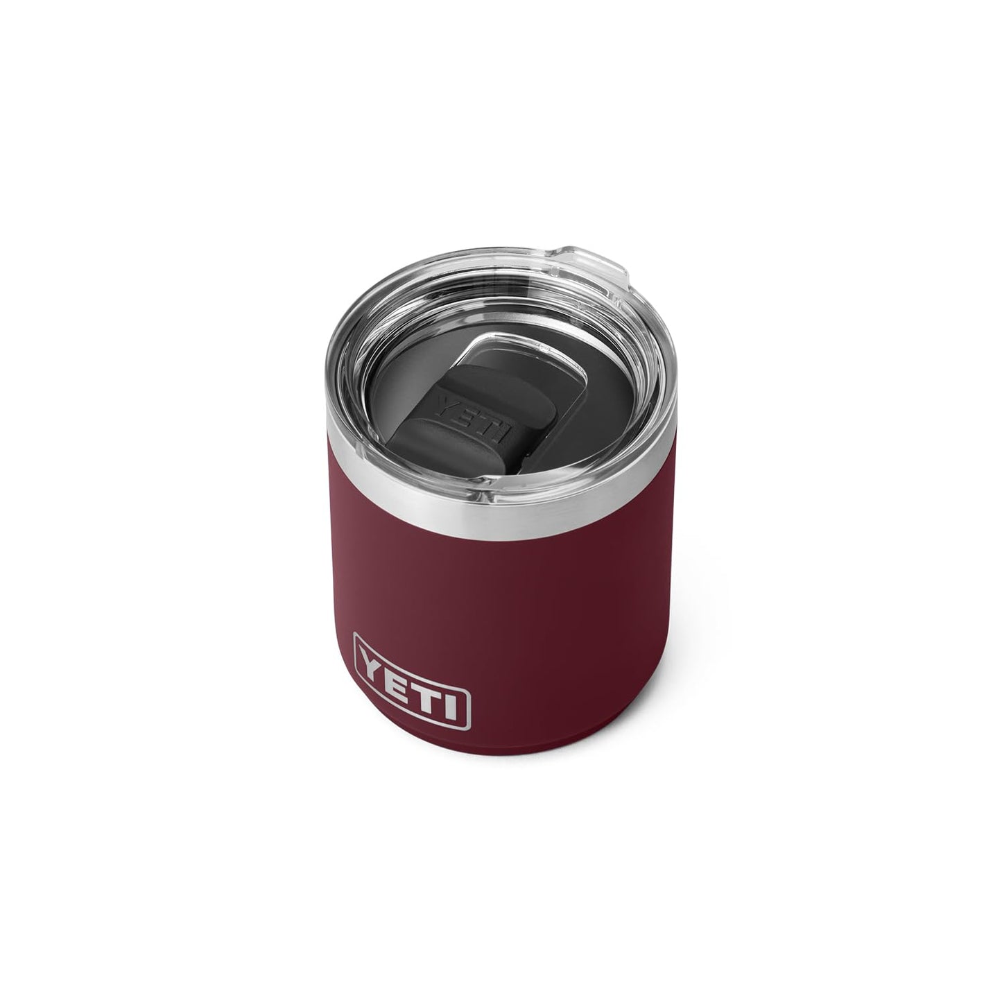 YETI Rambler 10 oz Stackable Lowball 2.0, Vacuum Insulated, Stainless Steel with MagSlider Lid, Stainless