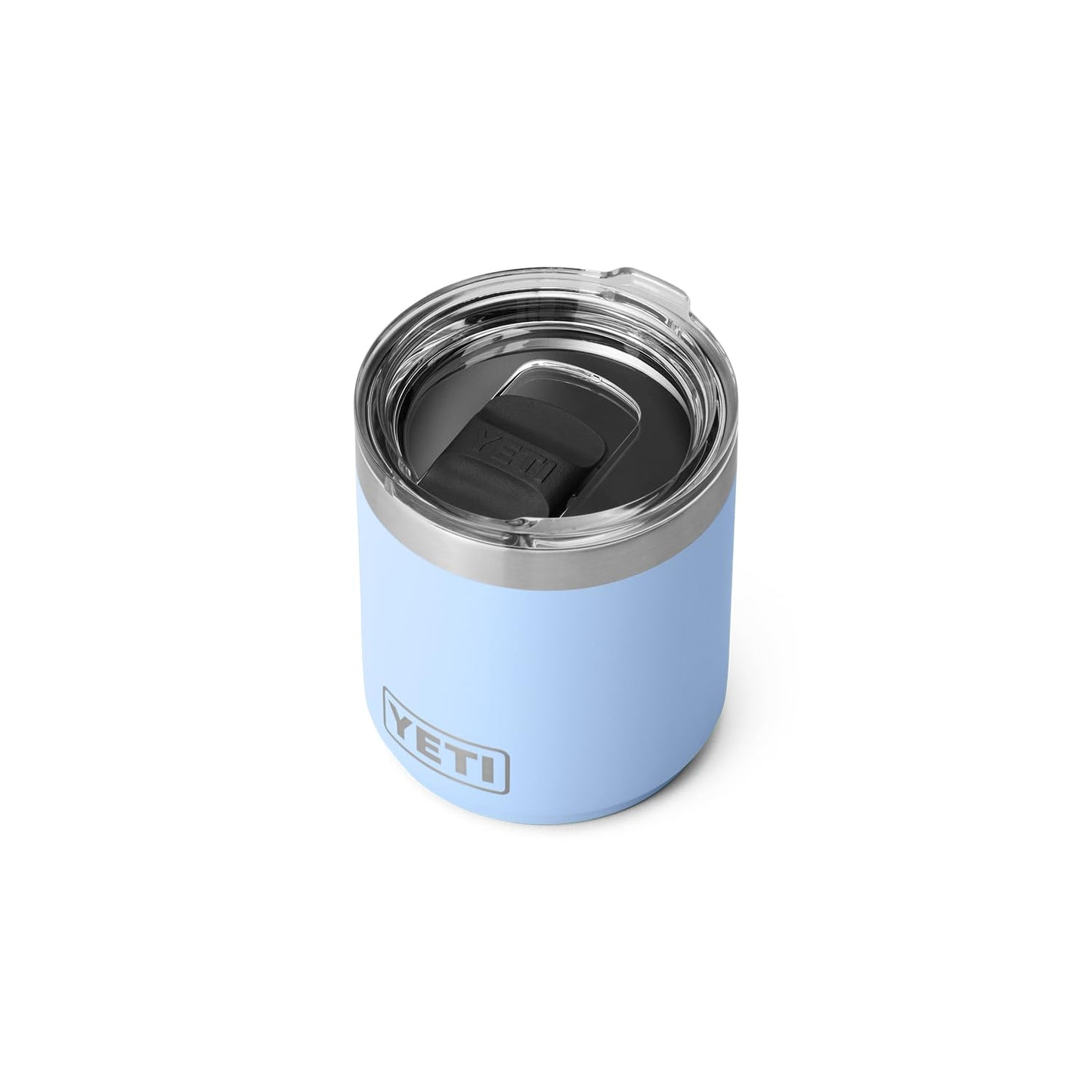 YETI Rambler 10 oz Stackable Lowball 2.0, Vacuum Insulated, Stainless Steel with MagSlider Lid, Stainless