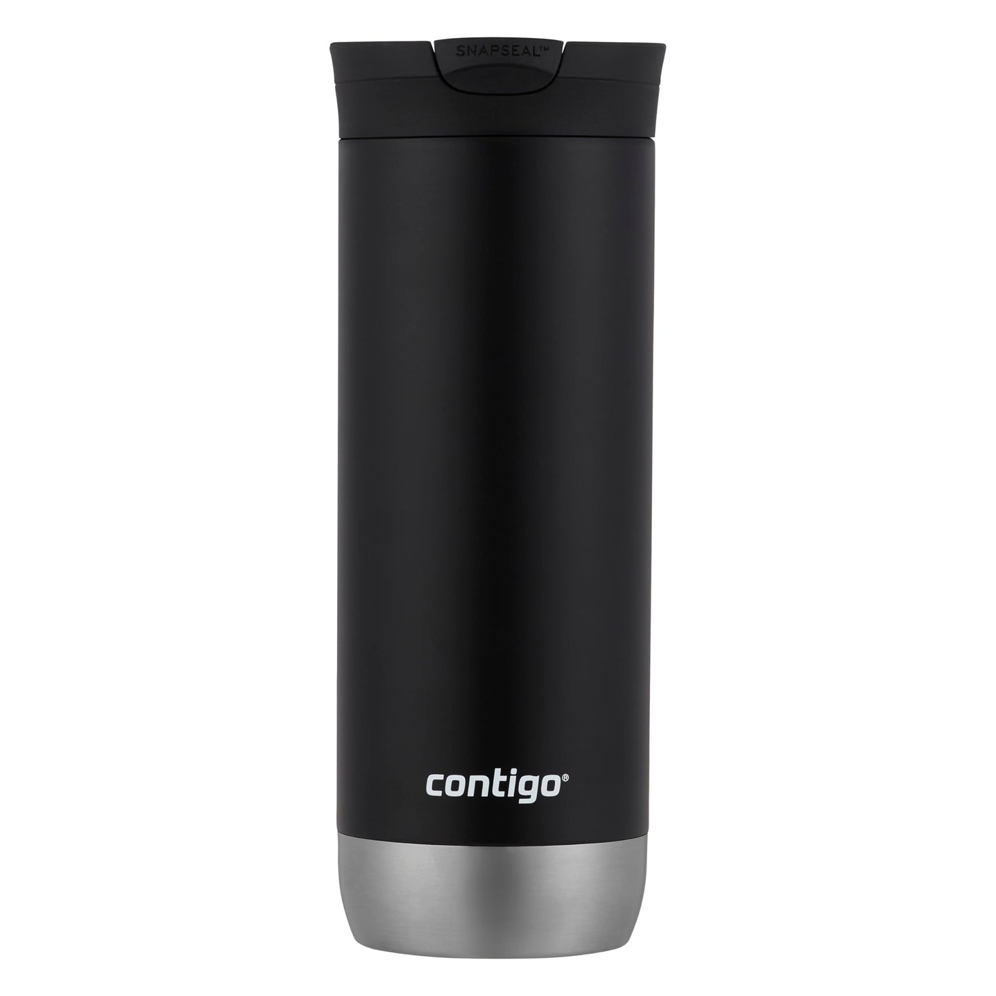 Contigo Huron 2.0 Stainless Steel Travel Mug with Leak-Proof SnapSeal Lid, Vacuum-Insulated Tumbler for Coffee and Tea, Blueberry, 16 oz (473 mL)