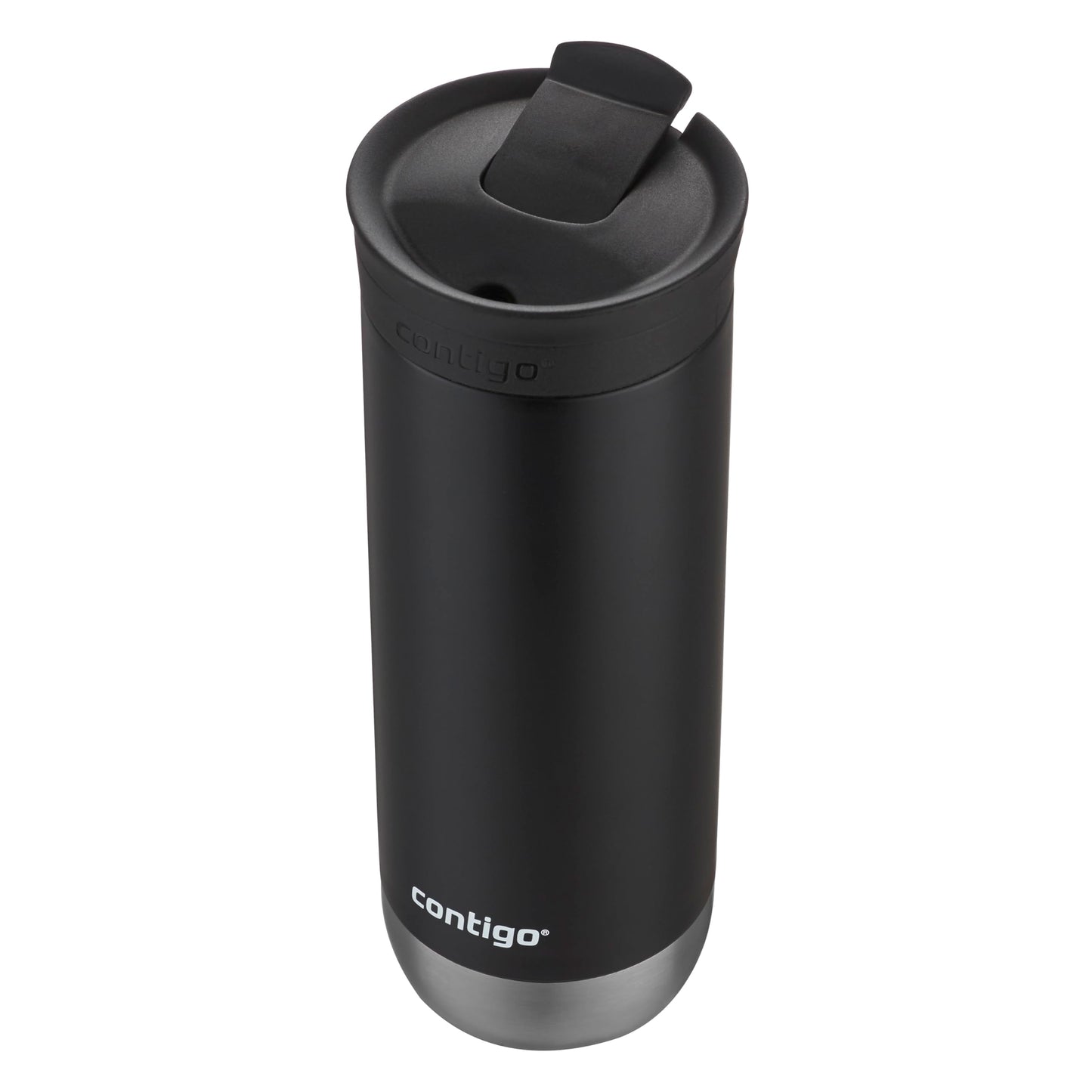 Contigo Huron 2.0 Stainless Steel Travel Mug with Leak-Proof SnapSeal Lid, Vacuum-Insulated Tumbler for Coffee and Tea, Blueberry, 16 oz (473 mL)