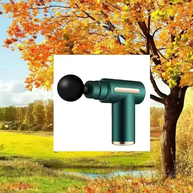 Fascia Gun Muscle Relaxation Massager Handheld Decompression Tool Small Vibration Muscle Relaxation Fitness Body Pain Relief