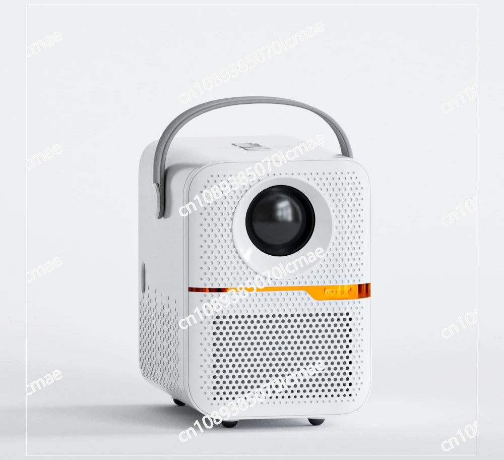 DSS GLOBAL SOLUTIONS dual WiFi home projector in white with compact design for versatile viewing