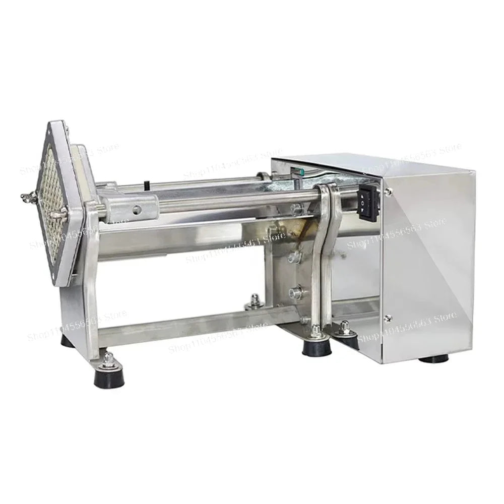Stainless steel household chip cutting machine with adjustable slicing mechanism for home cooking