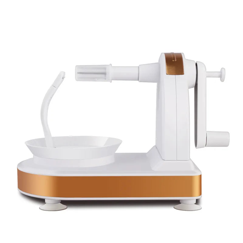 DSS Global Solutions multi-functional fruit peeling machine with ergonomic design for easy fruit preparation